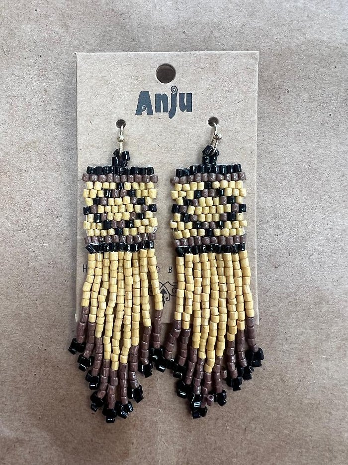 Anju Tribal Fringe - Brown