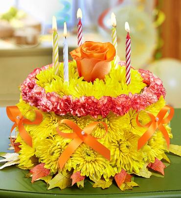 Birthday Flower Cake&reg; for Fall