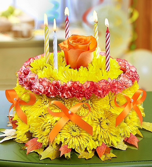 Birthday Flower Cake&reg; for Fall