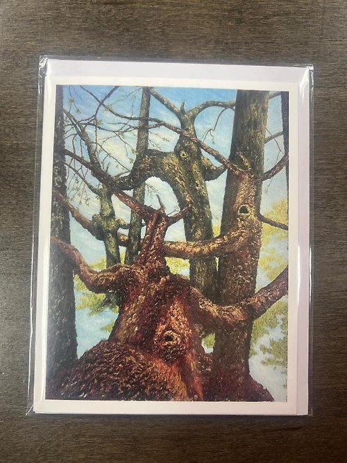 \"Five Views of the Tilted World\" - Card