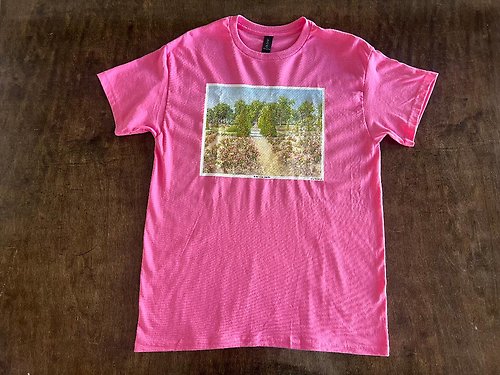 \"Tulsa Rose Garden\" - pink, size M
