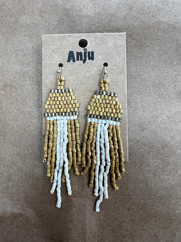 Anju Waterfalls - Mustard & White