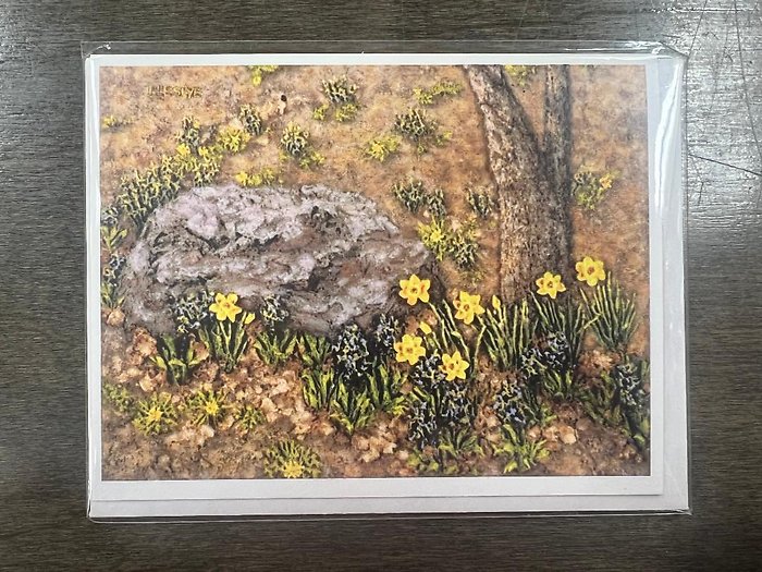 \"Daffodils\" - Card