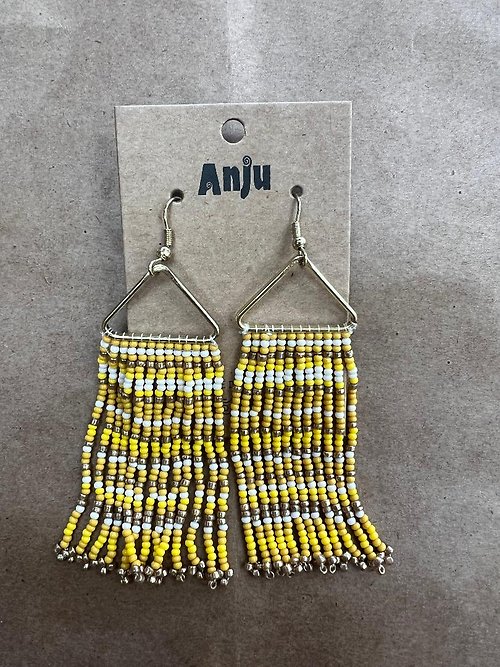 Anju Waterfall Stripes - Yellow