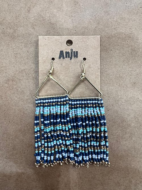 Anju Waterfall Stripes - Blue