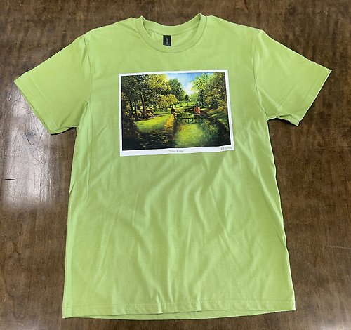 \"Green Bridge\" - green, size M