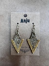 Anju Diamond - Coral & Gold