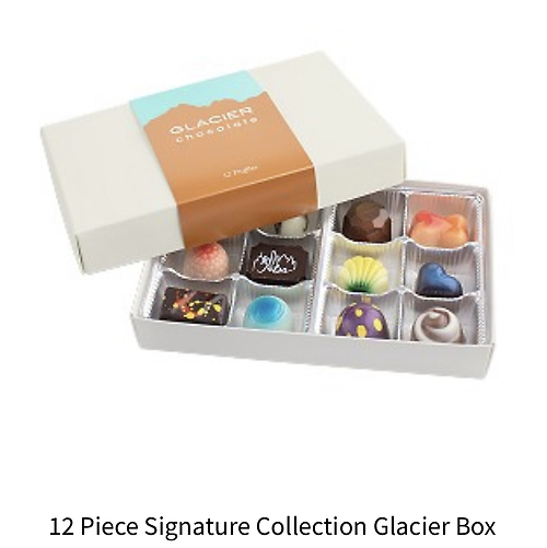 Glacier 12 Piece Signature Chocolates