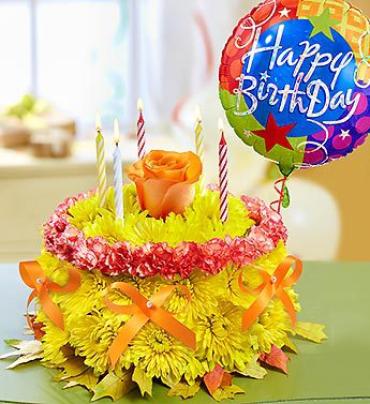Birthday Flower Cake&reg; for Fall