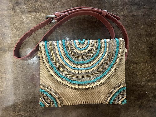 Aurora Sands Crossbody Bag in Sahara Dune