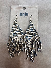 Anju Cascades - Coral & White