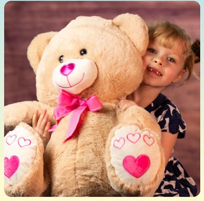 19.5\" Large Tan Bear