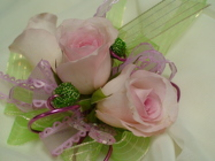 Soft and Feminine Corsage