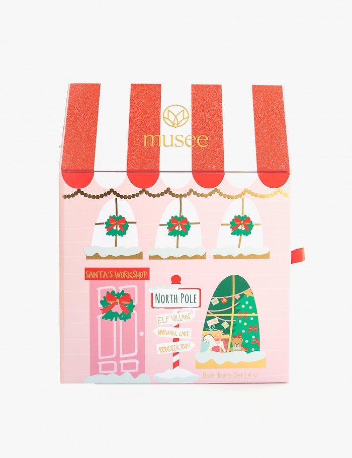 Musee North Pole Four Bath Balm Set