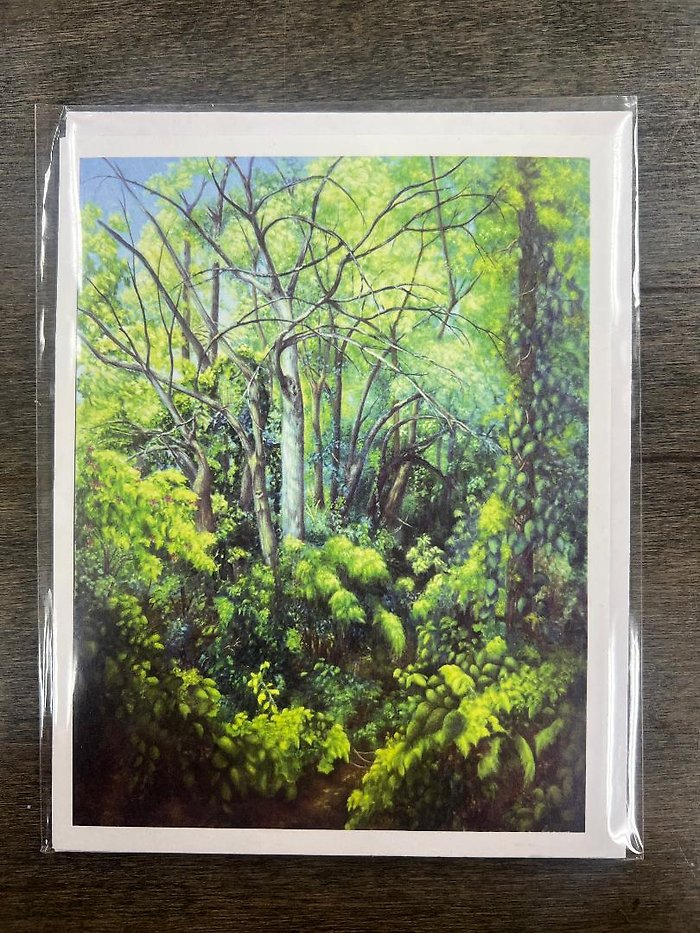 \"Glorious Profusion in the Forest\" - Card