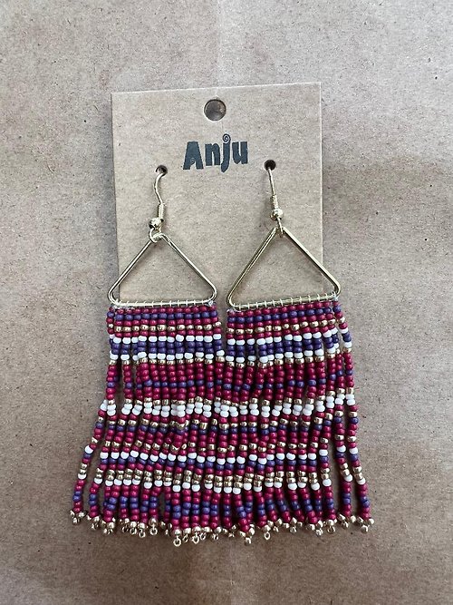 Anju Waterfall Stripes - Pink