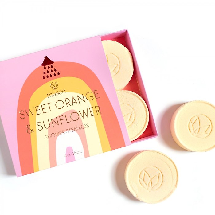 Musee Sweet Orange & Sunflower Shower Steamer